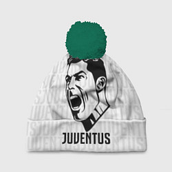 Шапка с помпоном Juve Ronaldo, цвет: 3D-зеленый