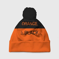 Шапка c помпоном Orange Is the New Black