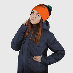 Шапка с помпоном Orange Is the New Black, цвет: 3D-зеленый — фото 2