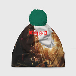 Шапка с помпоном Dying Light 2, цвет: 3D-зеленый