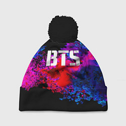 Шапка c помпоном BTS: Colors Explode