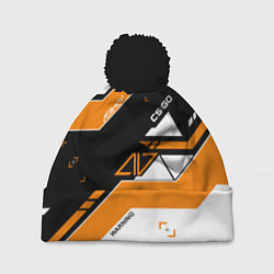 Шапка с помпоном CS:GO Asiimov Inverted, цвет: 3D-черный