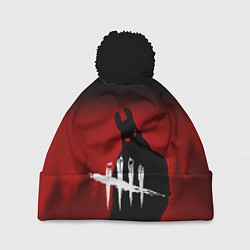 Шапка с помпоном Dead by Daylight, цвет: 3D-черный