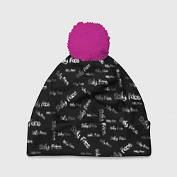 Шапка c помпоном Sally Face: Black Pattern