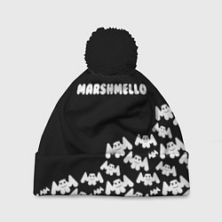 Шапка с помпоном Marshmello: Dark Side, цвет: 3D-черный