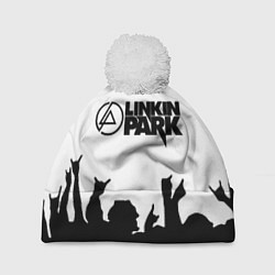 Шапка c помпоном LINKIN PARK