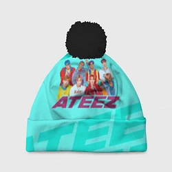 Шапка c помпоном Ateez