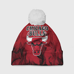 Шапка с помпоном CHICAGO BULLS, цвет: 3D-белый