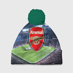 Шапка с помпоном FC Arsenal, цвет: 3D-зеленый