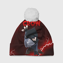 Шапка c помпоном BRAWL STARS CROW