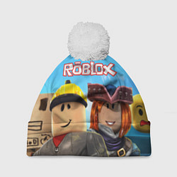 Шапка c помпоном ROBLOX