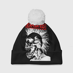 Шапка c помпоном The Exploited