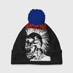 Шапка c помпоном The Exploited