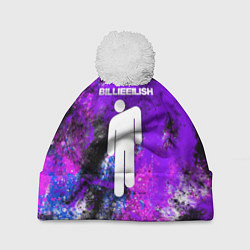 Шапка с помпоном BILLIE ELLISH, цвет: 3D-белый