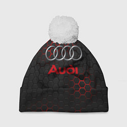 Шапка c помпоном AUDI