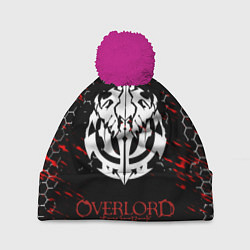 Шапка с помпоном OVERLORD, цвет: 3D-малиновый