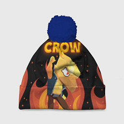 Шапка c помпоном BRAWL STARS CROW