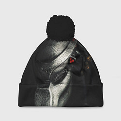 Шапка с помпоном PREDATOR, цвет: 3D-черный