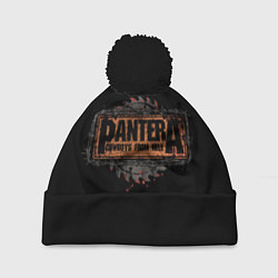 Шапка c помпоном PANTERA