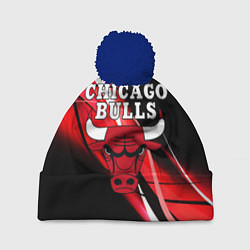 Шапка c помпоном CHICAGO BULLS