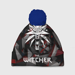 Шапка с помпоном The Witcher, цвет: 3D-тёмно-синий