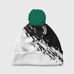 Шапка с помпоном JUVENTUS, цвет: 3D-зеленый