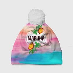 Шапка c помпоном Марина