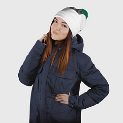 Шапка с помпоном Re:Zero, цвет: 3D-зеленый — фото 2