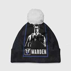 Шапка c помпоном Warden