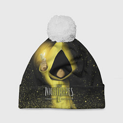 Шапка с помпоном Little Nightmares 2, цвет: 3D-белый