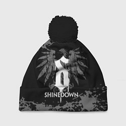 Шапка с помпоном Shinedown, цвет: 3D-черный