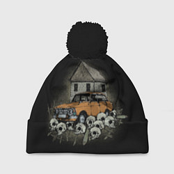 Шапка c помпоном Истребитель дачников