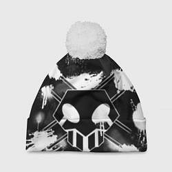 Шапка c помпоном БЛИЧ ШИНИГАМИ ЛОГО НА СПИНЕ