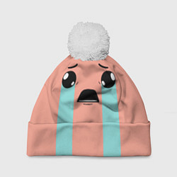 Шапка c помпоном Crying Isaac