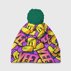 Шапка c помпоном ROBLOX РОБЛОКС YEET