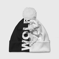 Шапка c помпоном WOLF Волк