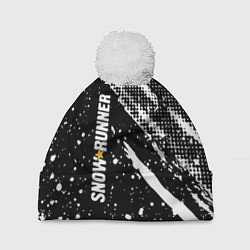 Шапка c помпоном SnowRunner Logo