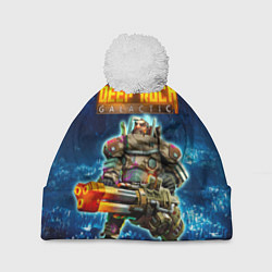 Шапка c помпоном Deep Rock Galactic Gunner