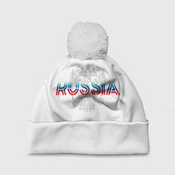 Шапка c помпоном Russia Sport Team