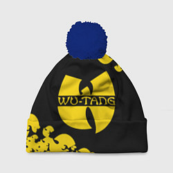 Шапка с помпоном Wu bats, цвет: 3D-тёмно-синий