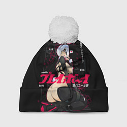Шапка с помпоном Nier automata waifu, цвет: 3D-белый