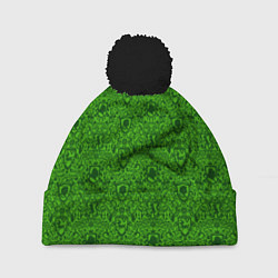 Шапка c помпоном Shrek: Pattern