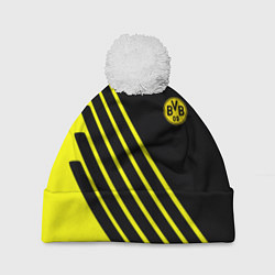 Шапка с помпоном Borussia sport line uniform, цвет: 3D-белый
