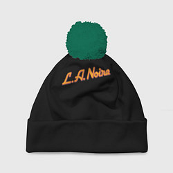 Шапка c помпоном L A Noire