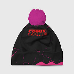 Шапка c помпоном Comix zone hexagon