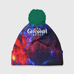 Шапка c помпоном Genshin Impact space