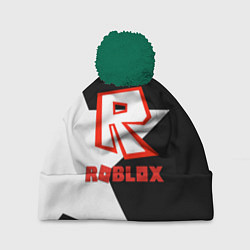 Шапка с помпоном Roblox star, цвет: 3D-зеленый