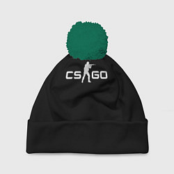 Шапка c помпоном CSGO logo