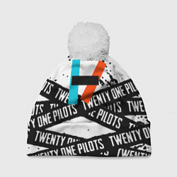 Шапка c помпоном Twenty one pilots rock