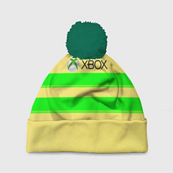 Шапка c помпоном Xbox line abstract